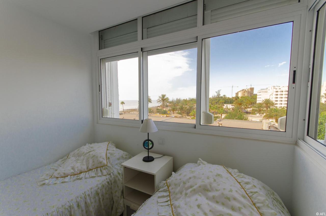 Holiday Apartment With Direct Sea Promenade Access Maspalomas  Zewnętrze zdjęcie