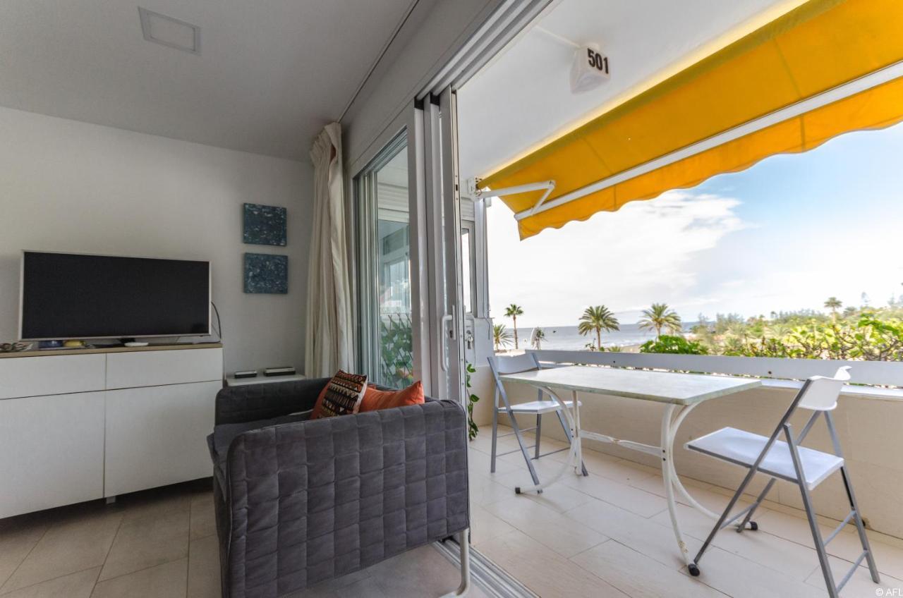 Holiday Apartment With Direct Sea Promenade Access Maspalomas  Zewnętrze zdjęcie